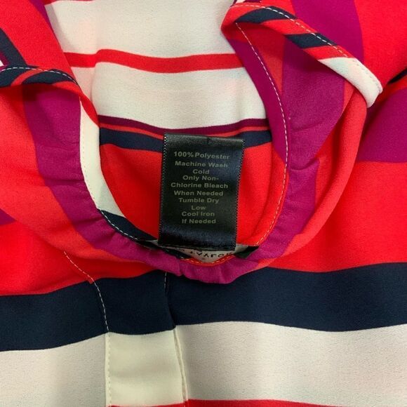 ANN TAYLOR sleeveless striped blouse - Picture 4 of 4
